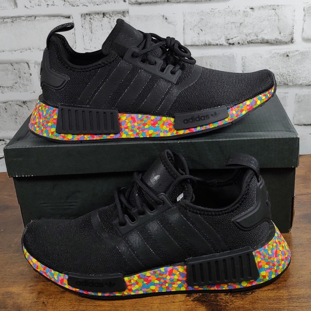 Adidas Original NMD_R1 J Multi Color Cereal GX7179 GS Size 6y / 7.5W NWOT